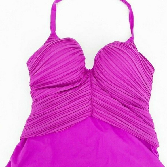 y by amir slama Fuschia Pink Swimsuit One Piece 38 - Picture 2 of 11